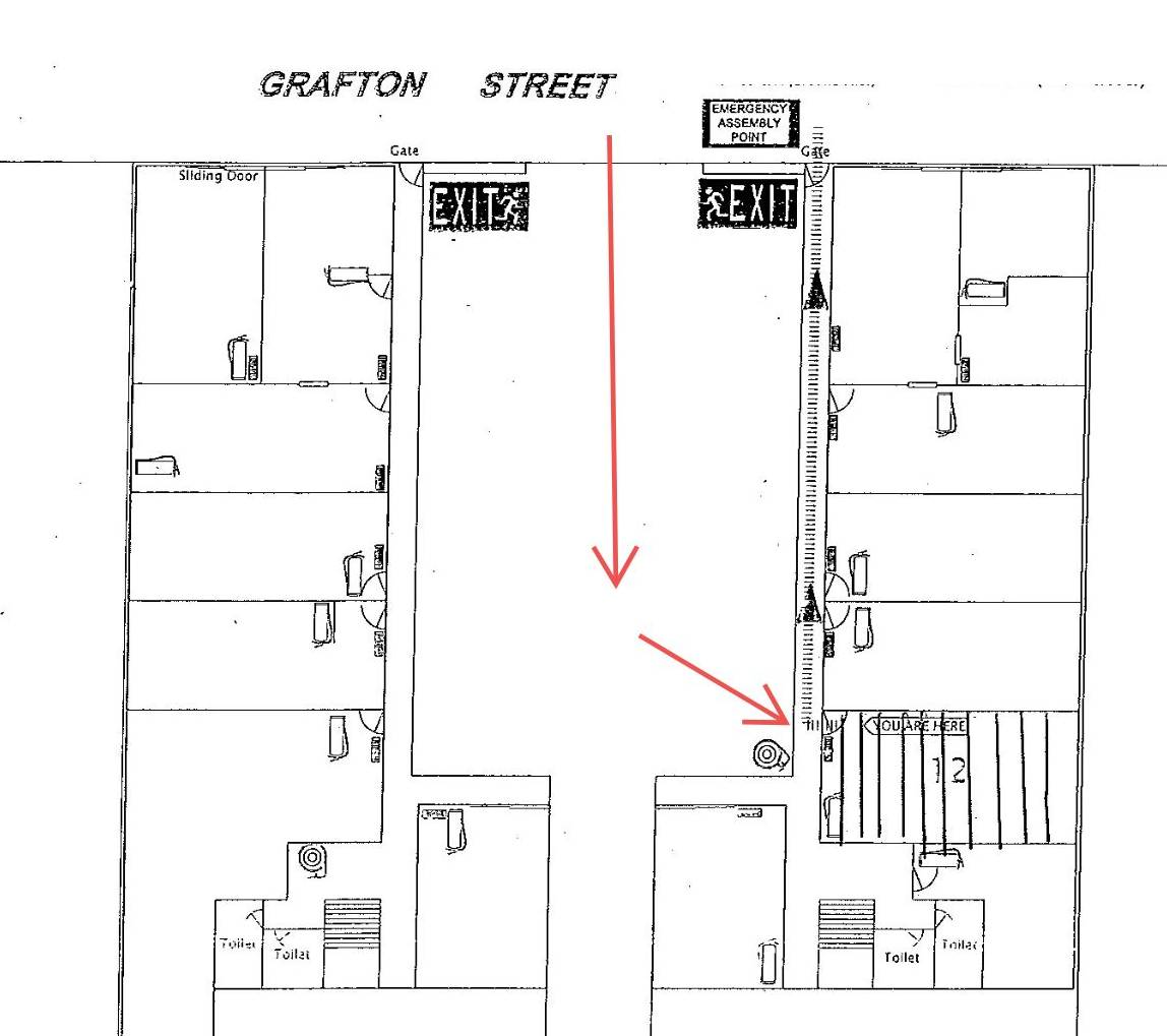 Map Showing Location of New Firm Location